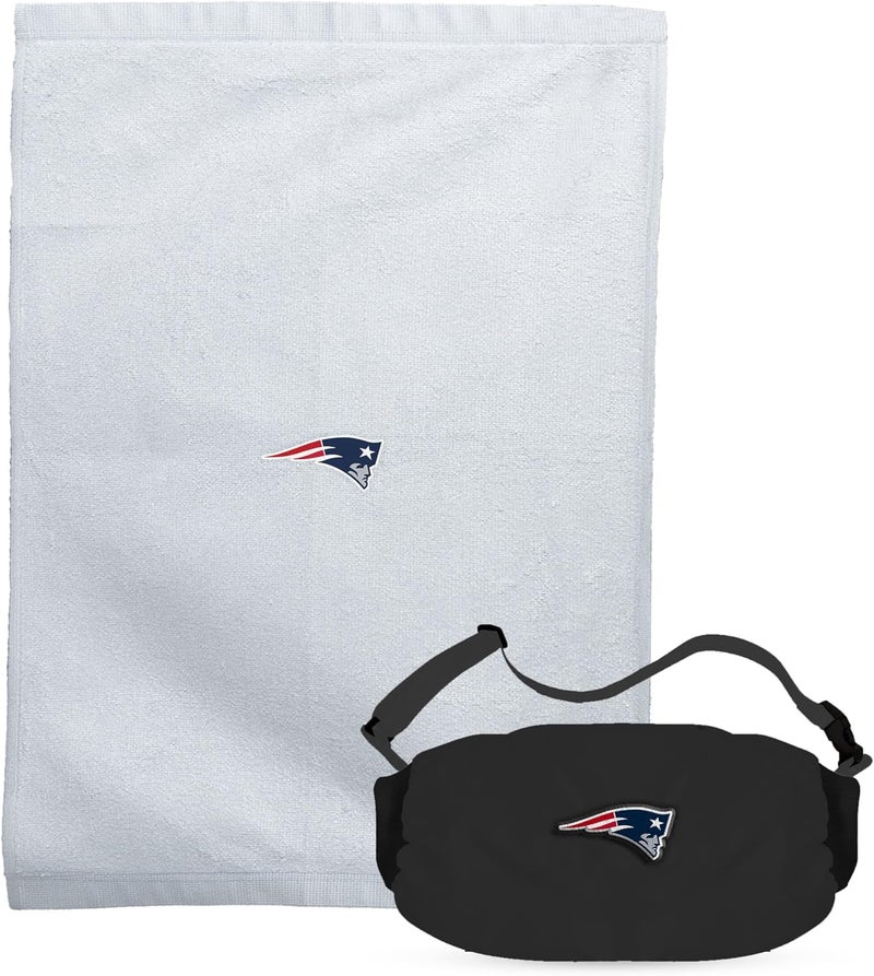 NFL New England Patriots Quarterback Towel and Handwarmer, One Size, Team Colors